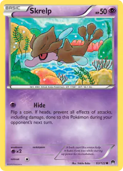 Skrelp Common card from BREAKpoint