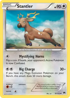Stantler Uncommon card from BREAKpoint