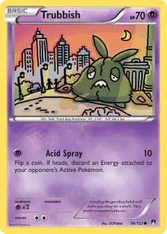 Trubbish Common card from BREAKpoint