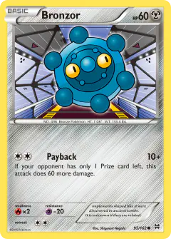 Bronzor Common card from BREAKthrough