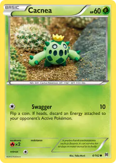 Cacnea Common card from BREAKthrough