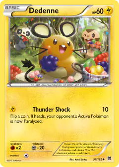 Dedenne Uncommon card from BREAKthrough