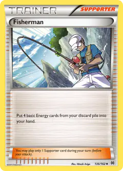 Fisherman Uncommon card from BREAKthrough