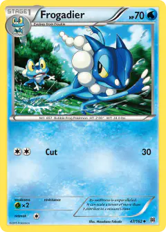 Frogadier Uncommon card from BREAKthrough