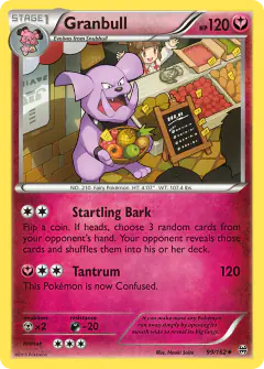 Granbull Uncommon card from BREAKthrough
