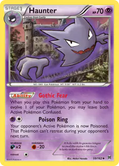 Haunter Uncommon card from BREAKthrough