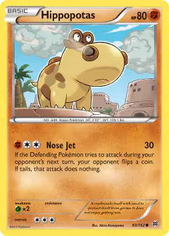 Hippopotas Common card from BREAKthrough
