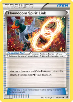 Houndoom Spirit Link Uncommon card from BREAKthrough