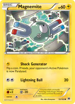 Magnemite Common card from BREAKthrough