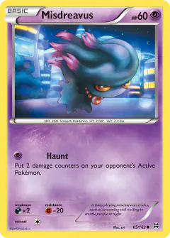 Misdreavus Common card from BREAKthrough