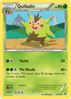 Quilladin Uncommon card from BREAKthrough