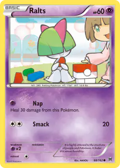 Ralts Common card from BREAKthrough