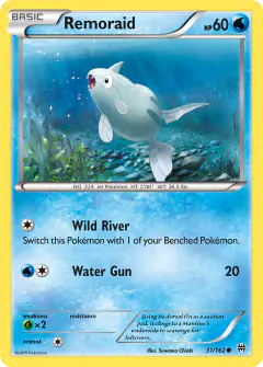 Remoraid Common card from BREAKthrough