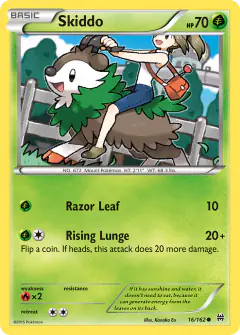 Skiddo Common card from BREAKthrough