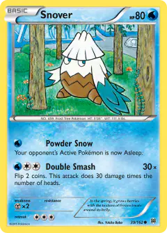 Snover Common card from BREAKthrough