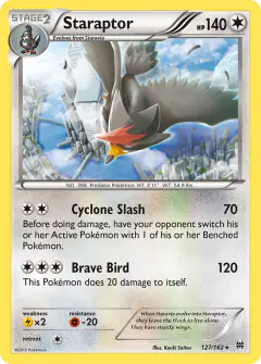 Staraptor Rare card from BREAKthrough