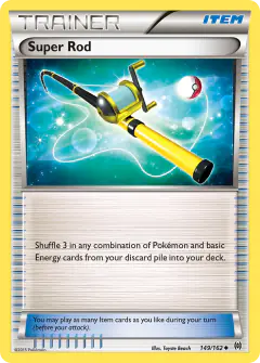 Super Rod Uncommon card from BREAKthrough