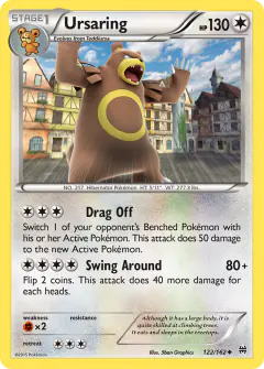 Ursaring Uncommon card from BREAKthrough