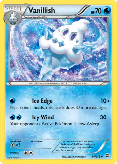 Vanillish Uncommon card from BREAKthrough