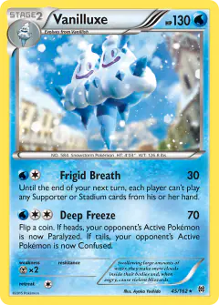 Vanilluxe Rare card from BREAKthrough