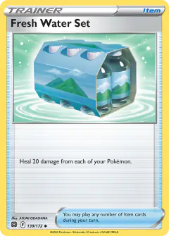 Fresh Water Set Uncommon card from Brilliant Stars