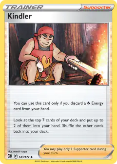 Kindler Uncommon card from Brilliant Stars