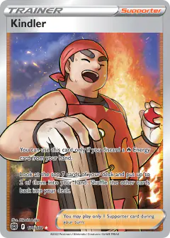 Kindler Rare Ultra card from Brilliant Stars