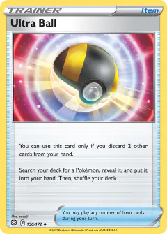 Ultra Ball Uncommon card from Brilliant Stars