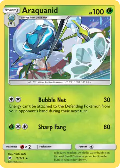 Araquanid Rare card from Burning Shadows