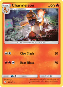 Charmeleon Uncommon card from Burning Shadows