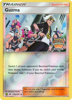 Guzma Uncommon card from Burning Shadows
