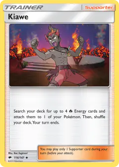 Kiawe Uncommon card from Burning Shadows
