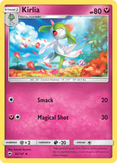 Kirlia Uncommon card from Burning Shadows