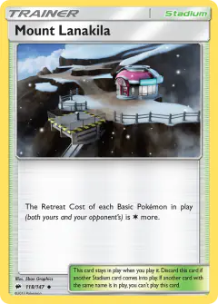 Mount Lanakila Uncommon card from Burning Shadows