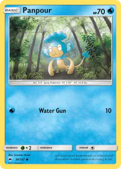 Panpour Common card from Burning Shadows
