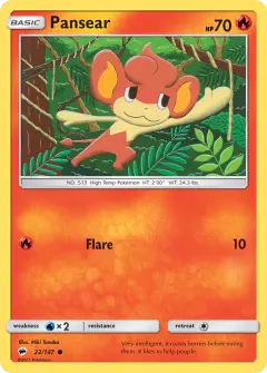 Pansear Common card from Burning Shadows