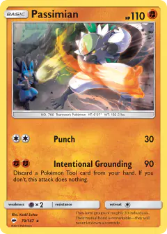 Passimian Rare card from Burning Shadows
