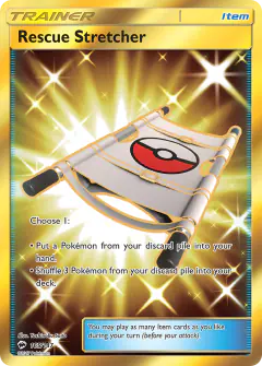 Rescue Stretcher Rare Secret card from Burning Shadows
