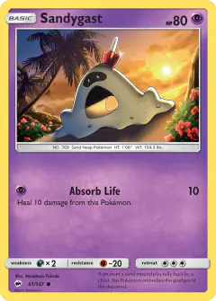 Sandygast Common card from Burning Shadows