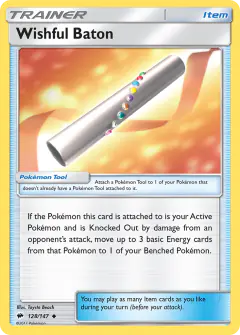 Wishful Baton Uncommon card from Burning Shadows
