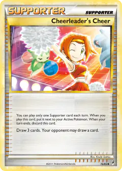 Cheerleader's Cheer Uncommon card from Call of Legends