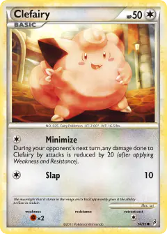 Clefairy Common card from Call of Legends