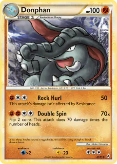 Donphan Uncommon card from Call of Legends