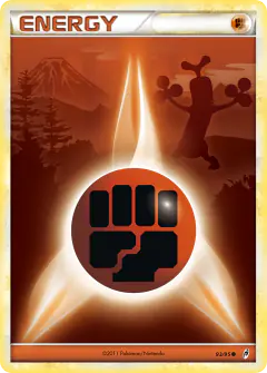 Fighting Energy Common card from Call of Legends