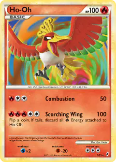 Ho-Oh Rare Holo card from Call of Legends