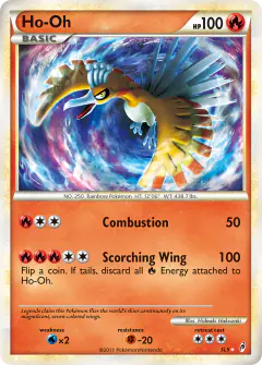 Ho-Oh Rare Holo card from Call of Legends