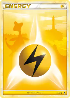 Lightning Energy Common card from Call of Legends
