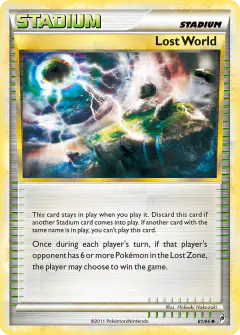 Lost World Uncommon card from Call of Legends