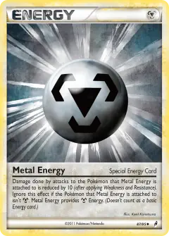Metal Energy Uncommon card from Call of Legends