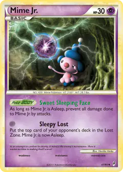 Mime Jr. Uncommon card from Call of Legends